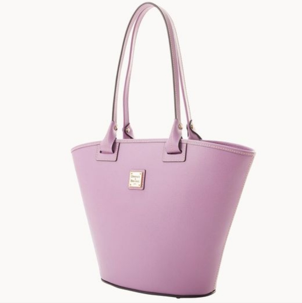 Dooney and Bourke Saffiano Andie Tote - Picture 2 of 4